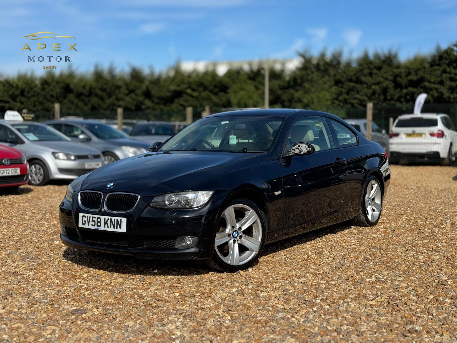 Blue 2008 BMW 3 Series Coupe Rear-wheel drive Automatic