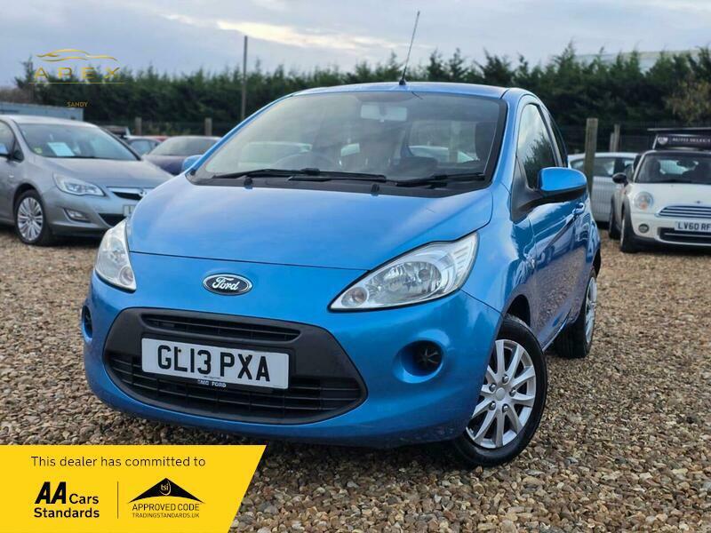 Blue 2013 Ford Ka Hatchback Front-wheel drive Manual